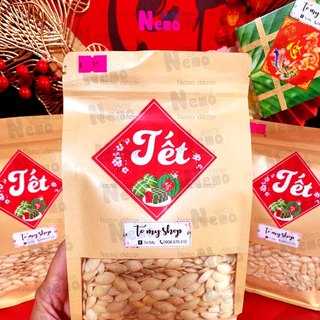 Tem Tết 2026, Tem Dán Decor Trang Trí Hộp Quà, Giỏ Quà, Hộp Bánh, Kẹo, Mứt Ngày Tết, Decal Tươi Sáng, Sẵn Keo Dán