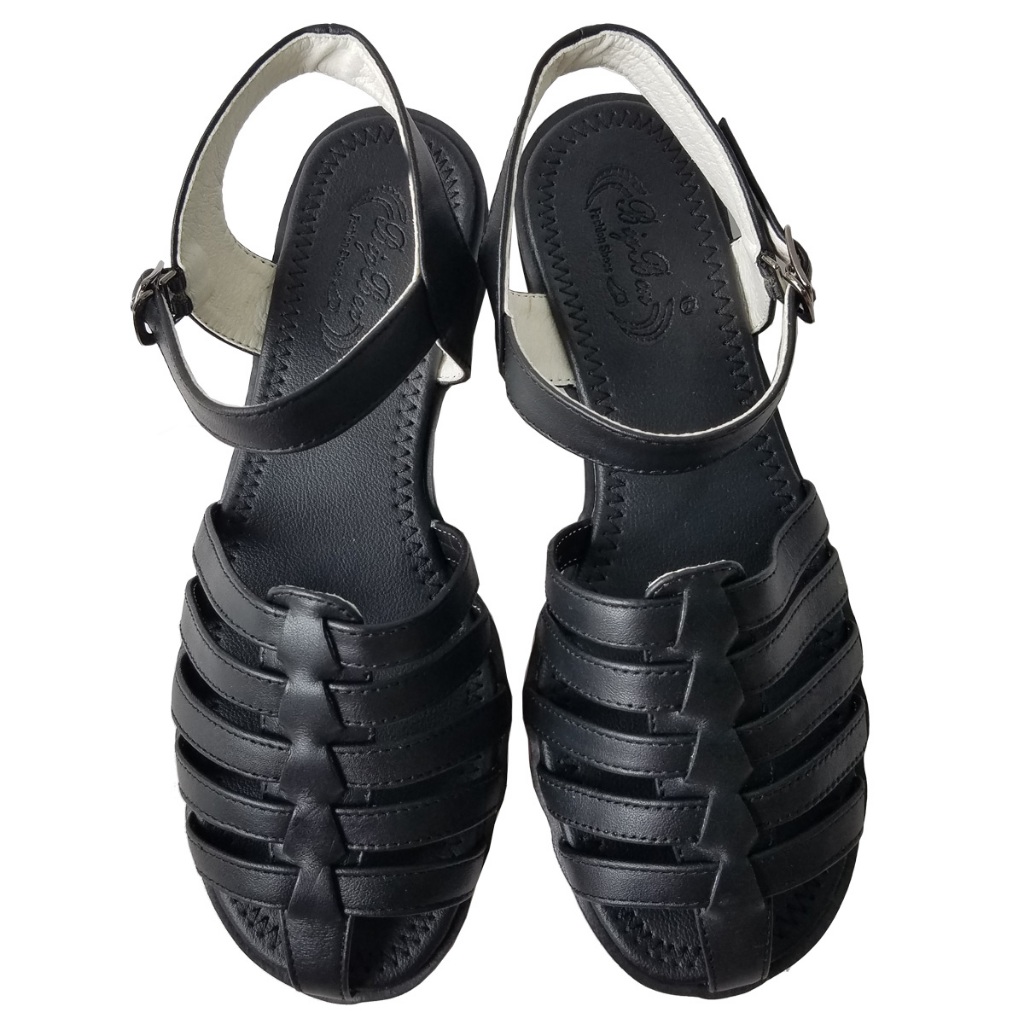 Giày sandal nữ da bò BIGGBEN cao cấp HKD932