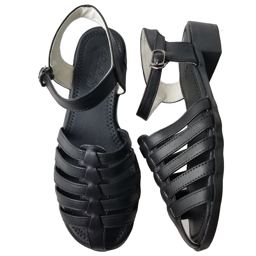 Giày sandal nữ da bò BIGGBEN cao cấp HKD932