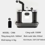 (TẶNG Nước lau bếp) Máy giặt sofa cầm tay hơi nước nóng DIỆT KHUẨN công suất lớn Beemi, máy giặt đệm, thảm siêu sạch — ảnh 2