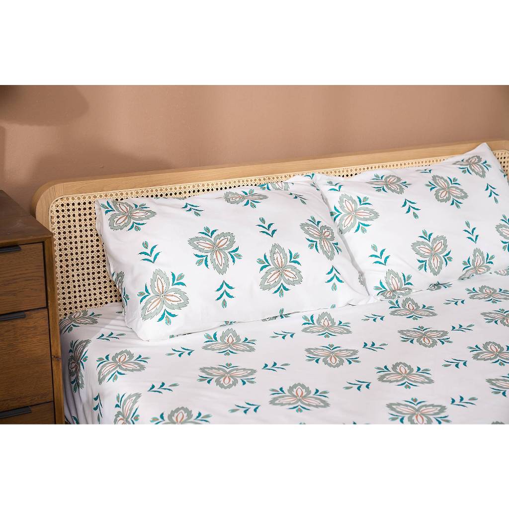 Ảnh Bộ tấm trải Goodnight Basic 3CT, 2 vỏ gối và 1 ga phủ freesize hoạ tiết ngẫu nhiên 4