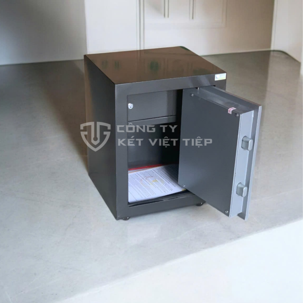 Két sắt Khóa cơ Việt Tiệp - KR50 CƠ 40KG +_ ( Sản phẩm của công ty TNHH SX Két Việt Tiệp )