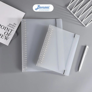 Sổ còng Binder Bonzai bìa sổ còng B5/ A5/ A4 làm sổ tay sổ ghi chép Bullet journal