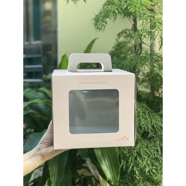 Hộp giấy sinh nhật ô cửa sổ - KHÔNG KÈM ĐẾ BÁNH | BigBuy360 - bigbuy360.vn