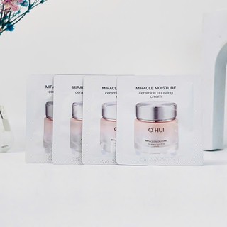 [Đọc kĩ mô tả]Set 60 gói Sample Kem dưỡng ẩm dưỡng trắng da OHUI Miracle Moisture Cream 1ml