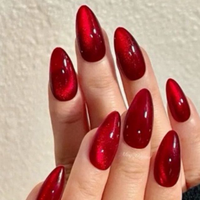 ( hoả tốc) NAIL BOX MẮT MÈO ĐỎ NAIL TẾT