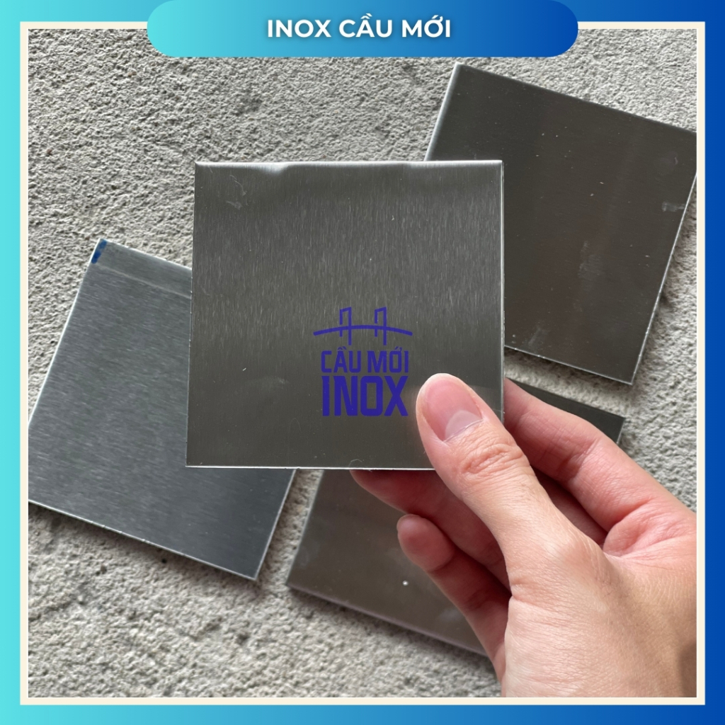 Bản mã vuông inox 304, kích thước 120x120mm,100x100mm, độ dày 2mm-8mm, cắt laser độ chính xác cao