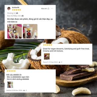 Bơ Hạt Điều Cacao WayOf - Không Đường Tinh Luyện - Ngọt Tự Nhiên Eat Clean