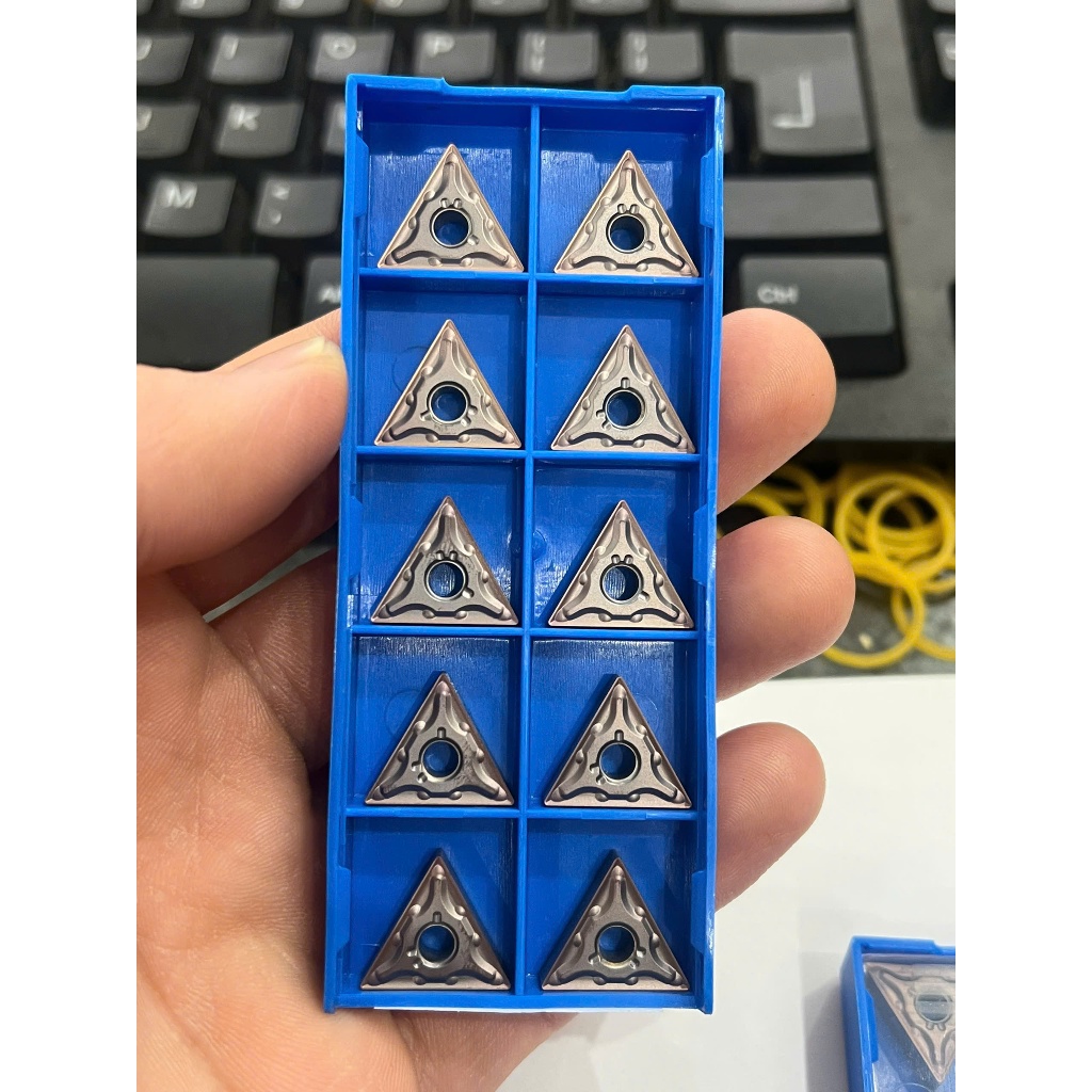 Chip tiện T16 chuyên chỉ tiện inox cứng ĐÀI LOAN CHẤT LƯỢNG CAO