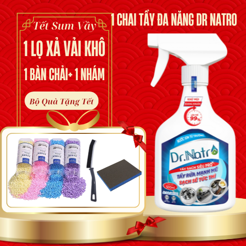 Chai Tẩy Đa Năng Dr Natro 500 Ml Tẩy Dầu Mỡ - Hình ảnh thực tế