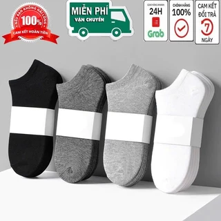 Tất cổ ngắn nam nữ 🔥 Giá Sốc 🔥 vải cotton mềm mại co giãn 4 chiều, tất vớ thấp chống hôi chân