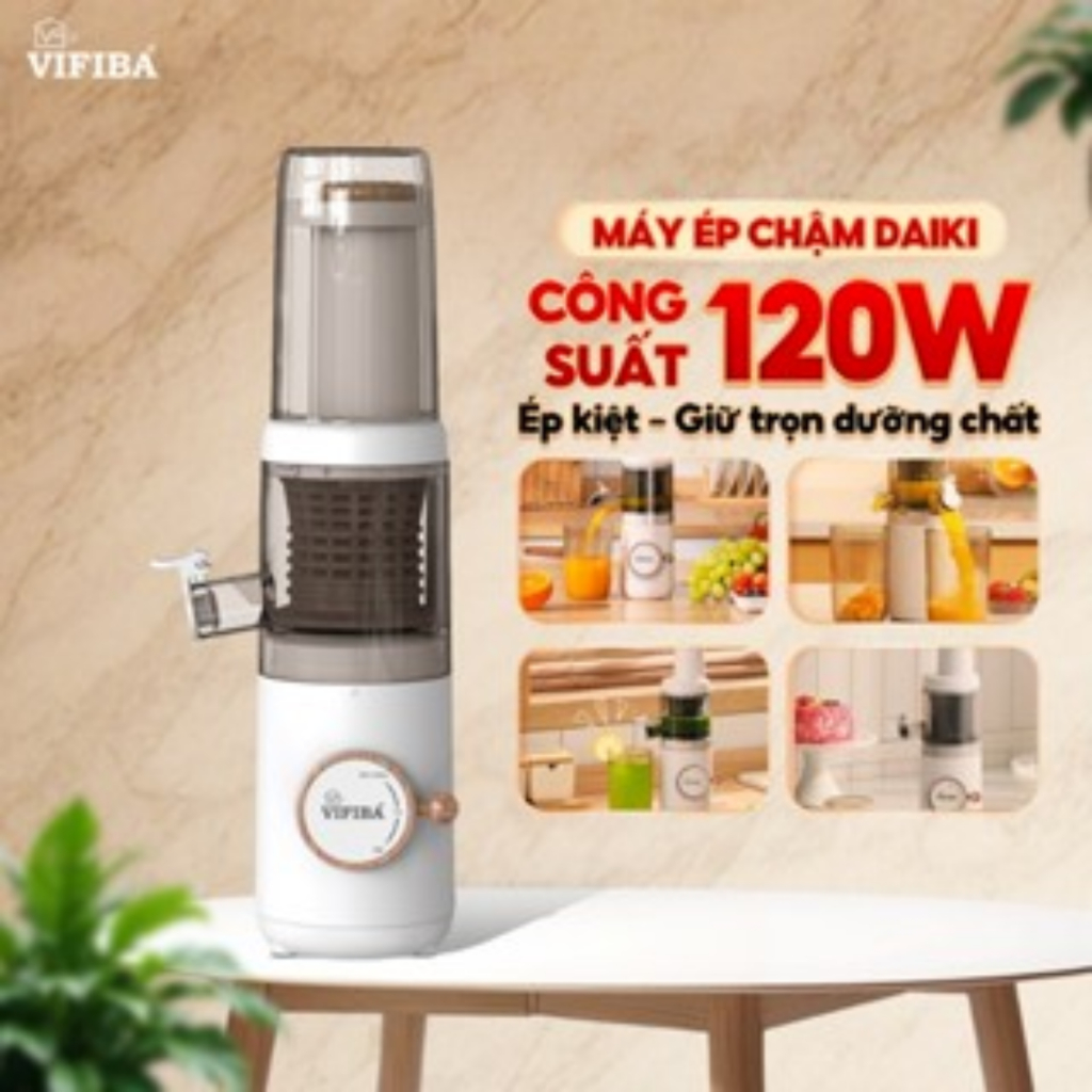 Ảnh Combo Thanh Mát 1 Máy Ép Trái Cây 120W, 1  Bộ lọc nước VIFIBA x Sanbee Khử CLO 2