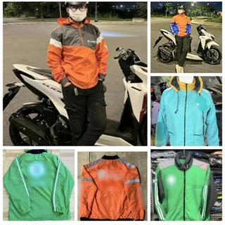 Áo khoác xe công nghệ _ hàng chuẩn cty ( size 50 _ 95 kg )
