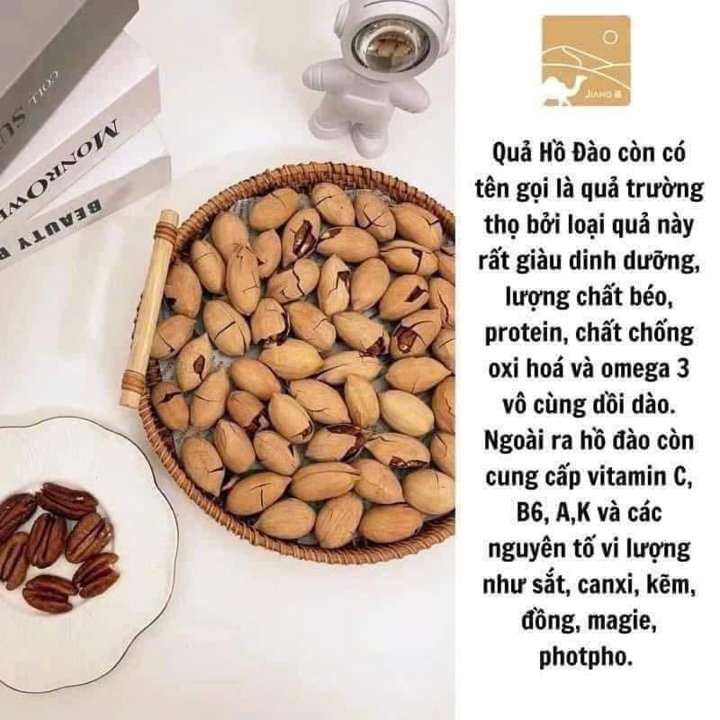Quả hồ đào sấy khô(Thơm,vị ngọt bùi)Loại 1 quả đều đẹp 500gr