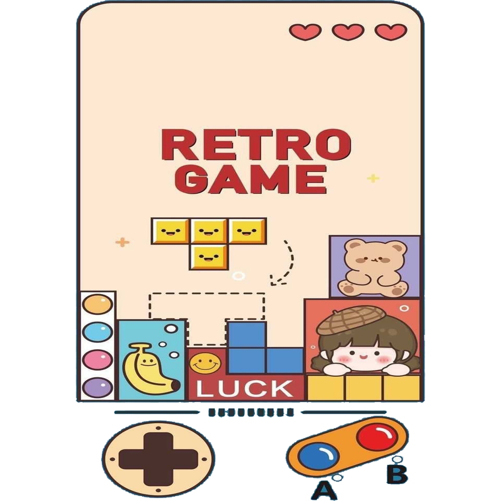 Áo thun trắng in hình Retro Game co dãn thấm hút mồ hôi size 40-100kg form rộng Basetee Unisex