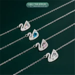Lắc tay bạc nữ TLEE  thiên nga đính đá lấp lánh TLEEJEWELRY — ảnh 5