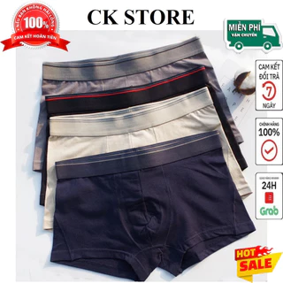 Quần lót nam 🔥 Giá Sốc 🔥 size M - 3XL vải thun cotton co giãn, quần sịp nam đùi chéo tam giác