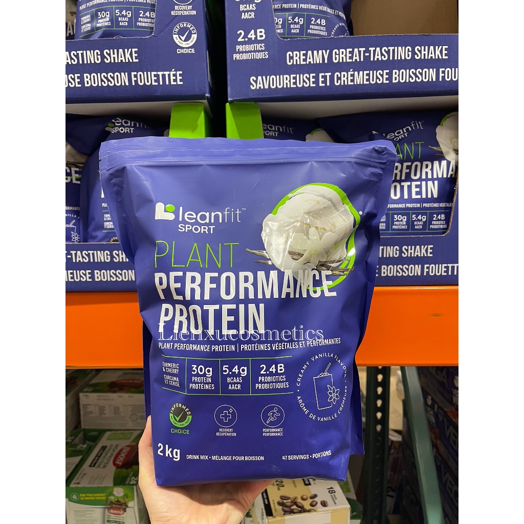 Đạm thực vật Leanfit sport plant performance protein, túi 2kg, vị ...