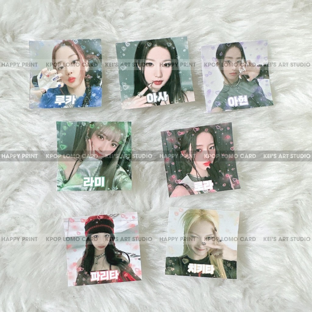 Set 35 cái tem niêm phong BABYMONSTER, BM, baemon, montiez, sticker kpop, sticker niêm phong cute hàn quốc