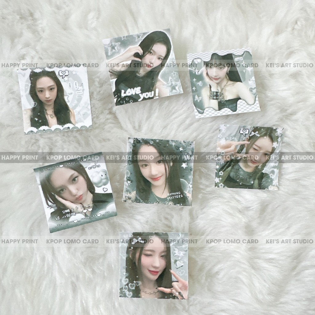 Set 35 cái tem niêm phong BABYMONSTER, BM, baemon, montiez, sticker kpop, sticker niêm phong cute hàn quốc