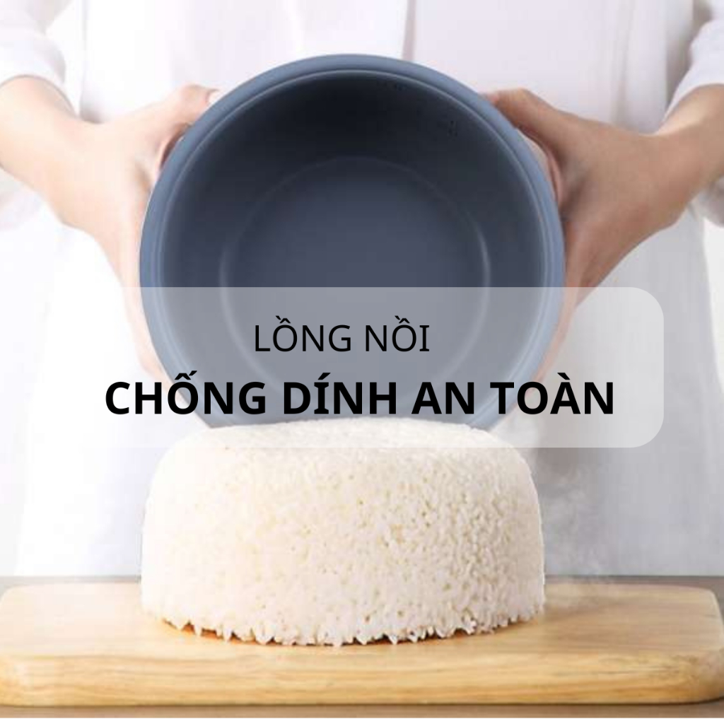 Nồi cơm điện Toshiba RC-18JFM(H)VN 1.8L/ RC-10JFM(H)VN 1L - 500W - Bảo hành chính hãng 12 tháng