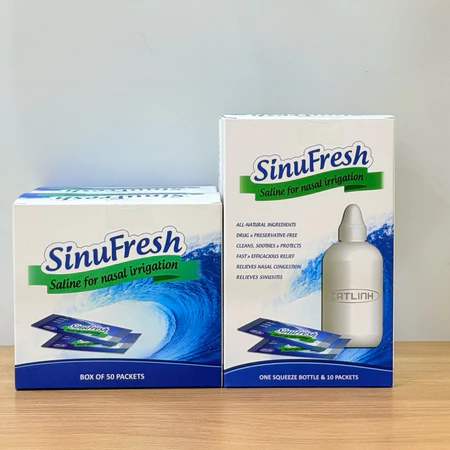 Muối rửa mũi xoang Sinufresh Hộp 50 gói