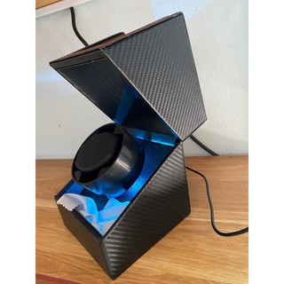 Hộp đựng đồng hồ cơ quay tự động bọc da PU cao cấp 01 xoay