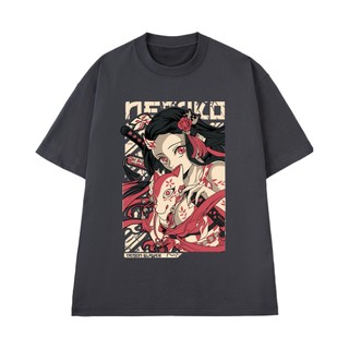 Áo Thun Anime Demon Slayer NGỐ TEE Nhân Vật Nezuko Đáng Iu Chất Vải Cotton 100 Thoáng Mát