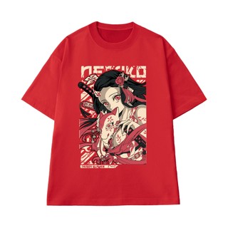 Áo Thun Anime Demon Slayer NGỐ TEE Nhân Vật Nezuko Đáng Iu Chất Vải Cotton 100 Thoáng Mát