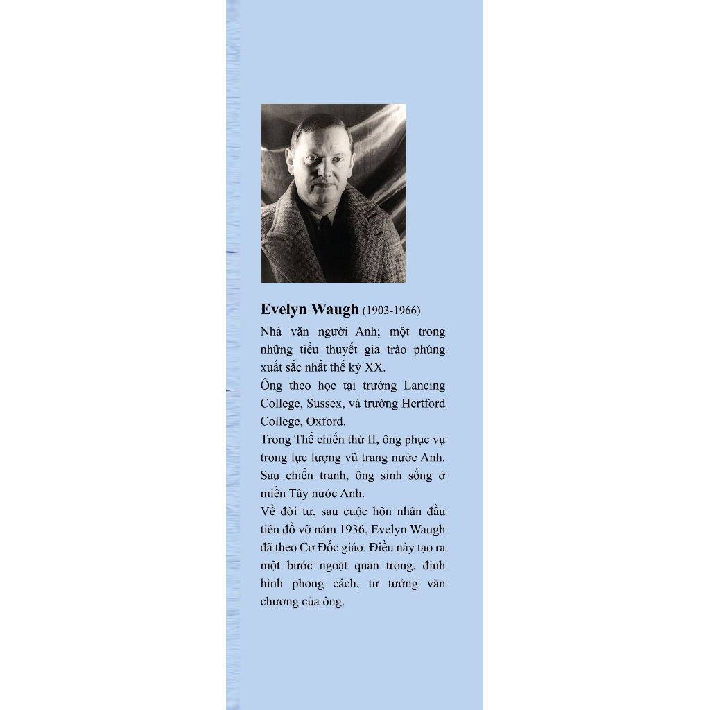 Ảnh Sách - Địa Đàng Xa Lối - Evelyn Waugh 2