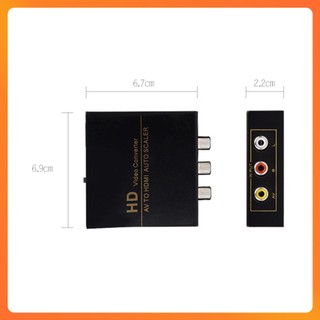 Bộ Chuyển Đổi AV Sang HDMI Video Converter 1308S – AV to HDMI Full HD 1080P – Hỗ Trợ DVD, PS4,...