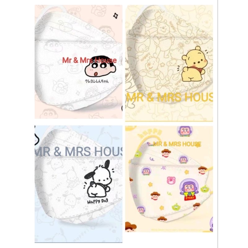 ( Người Lớn/Adults) KHẨU TRANG HOẠT HÌNH CARTOON CUTE