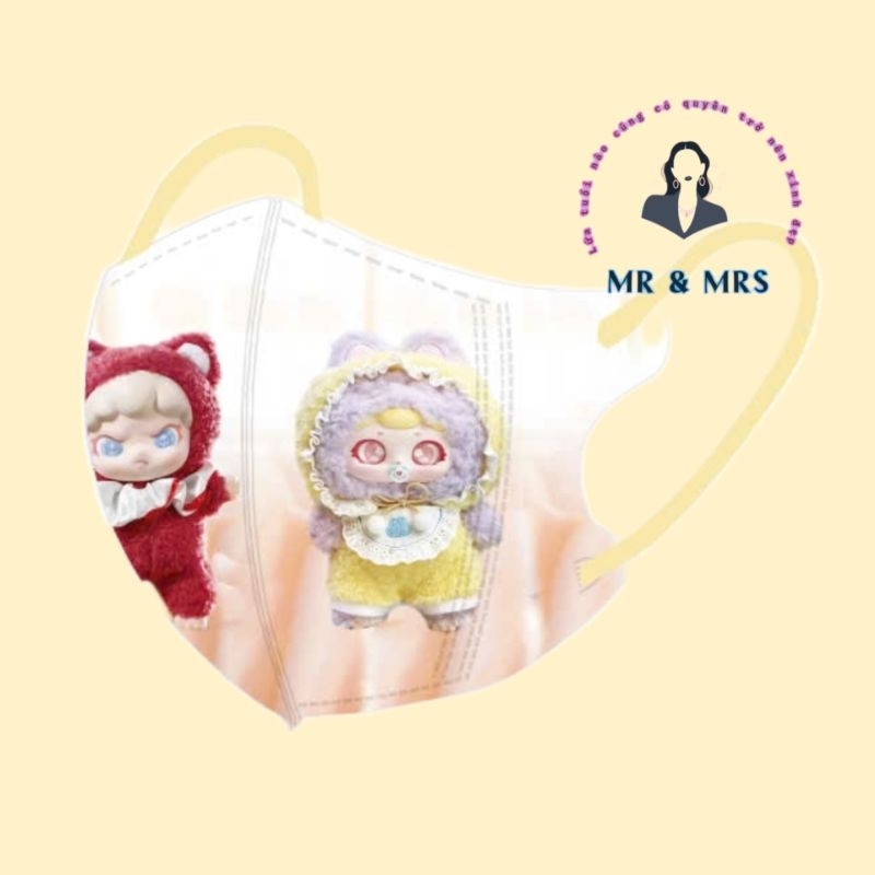 ( Có 2 SIZE)KHẨU TRANG BABY THREE 3D 3-9T & Người Lớn