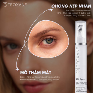 [Combo Mắt xinh Môi mọng] Son dưỡng môi Teoxane 3D LIP + Kem mờ nếp nhăn giảm thâm mắt RII Eyes