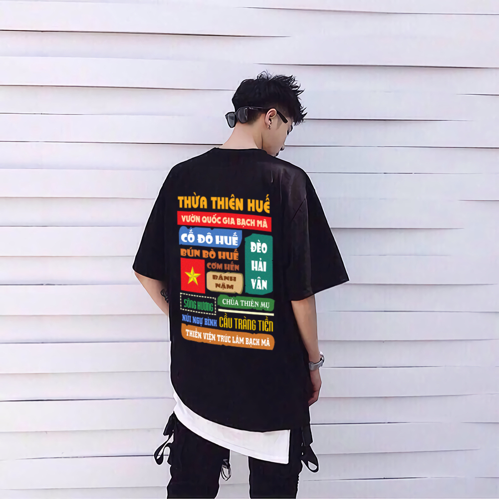 Áo phông unisex tay ngắn 63 TỈNH VIỆTNAM áo thun Kon Tum,Gia Lai,Đắk Lắk,Đắk Nông,Lâm Đồng,Bình Phước,Đồng Nai,Tây Ninh
