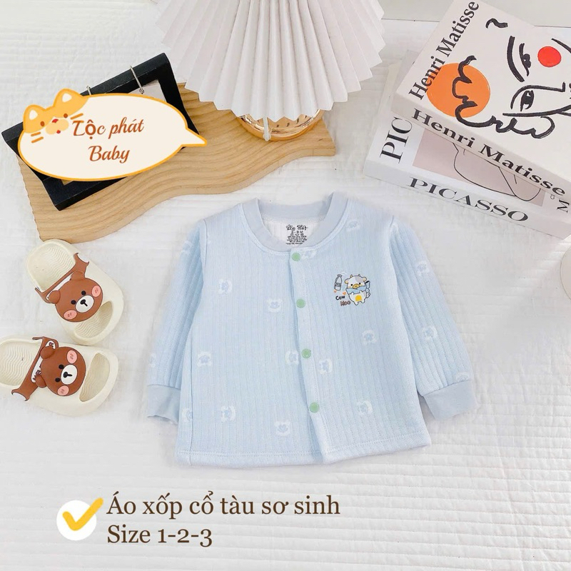 Áo khoác trần bông Lộc Phát cho bé trai, bé gái từ 3-9kg