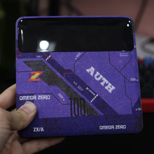 Skin dán sạc dự phòng Baseus 100W PPBLD100HD mẫu Gundam Omega Zero tím