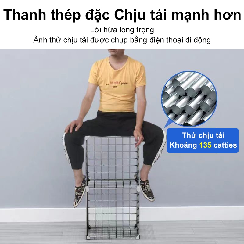 𝐎𝐥𝐢𝐟𝐞 Lưới Sắt Thép Lắp Ghép Làm Giá Để Sách Đồ Gia Dụng Chuồng Kệ Ghép Lưới Sắt Siêu Đẹp