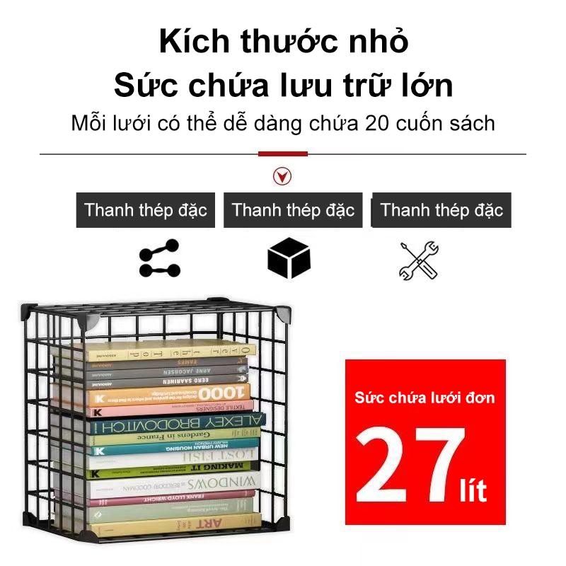 𝐎𝐥𝐢𝐟𝐞 Lưới Sắt Thép Lắp Ghép Làm Giá Để Sách Đồ Gia Dụng Chuồng Kệ Ghép Lưới Sắt Siêu Đẹp