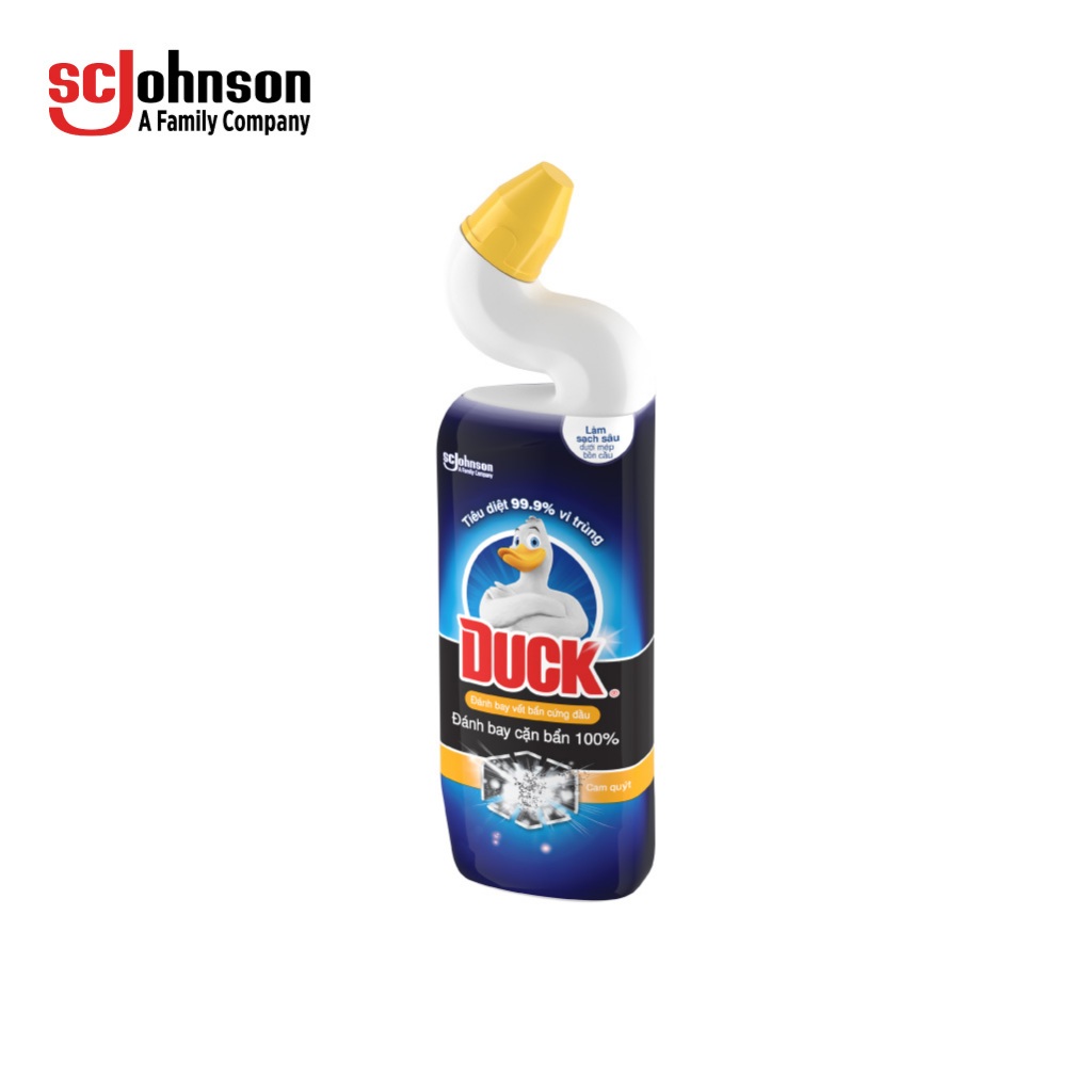 Ảnh DUCK Combo 3 Tẩy Rửa Đánh Bay Cặn Bẩn Hương Cam Quýt 900mlx3 1