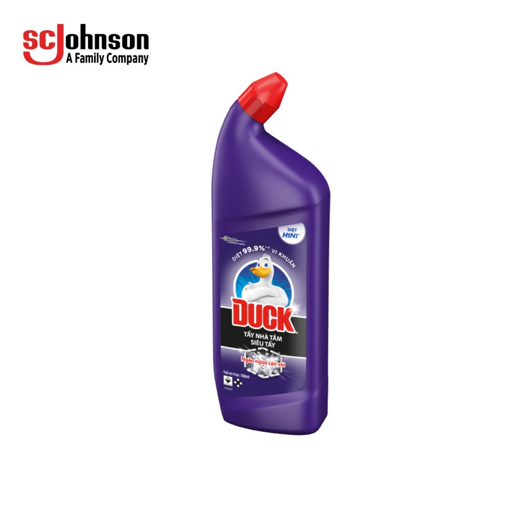 Ảnh DUCK Combo 2 Tẩy Rửa Bồn Cầu & Nhà Tắm Siêu Tẩy Pro 700mlx2 1