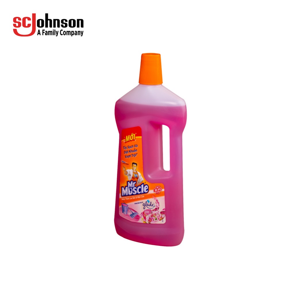 Ảnh MR MUSCLE Combo 2 Nước Lau Nhà Hương Cỏ Hoa 1000mlx2 1