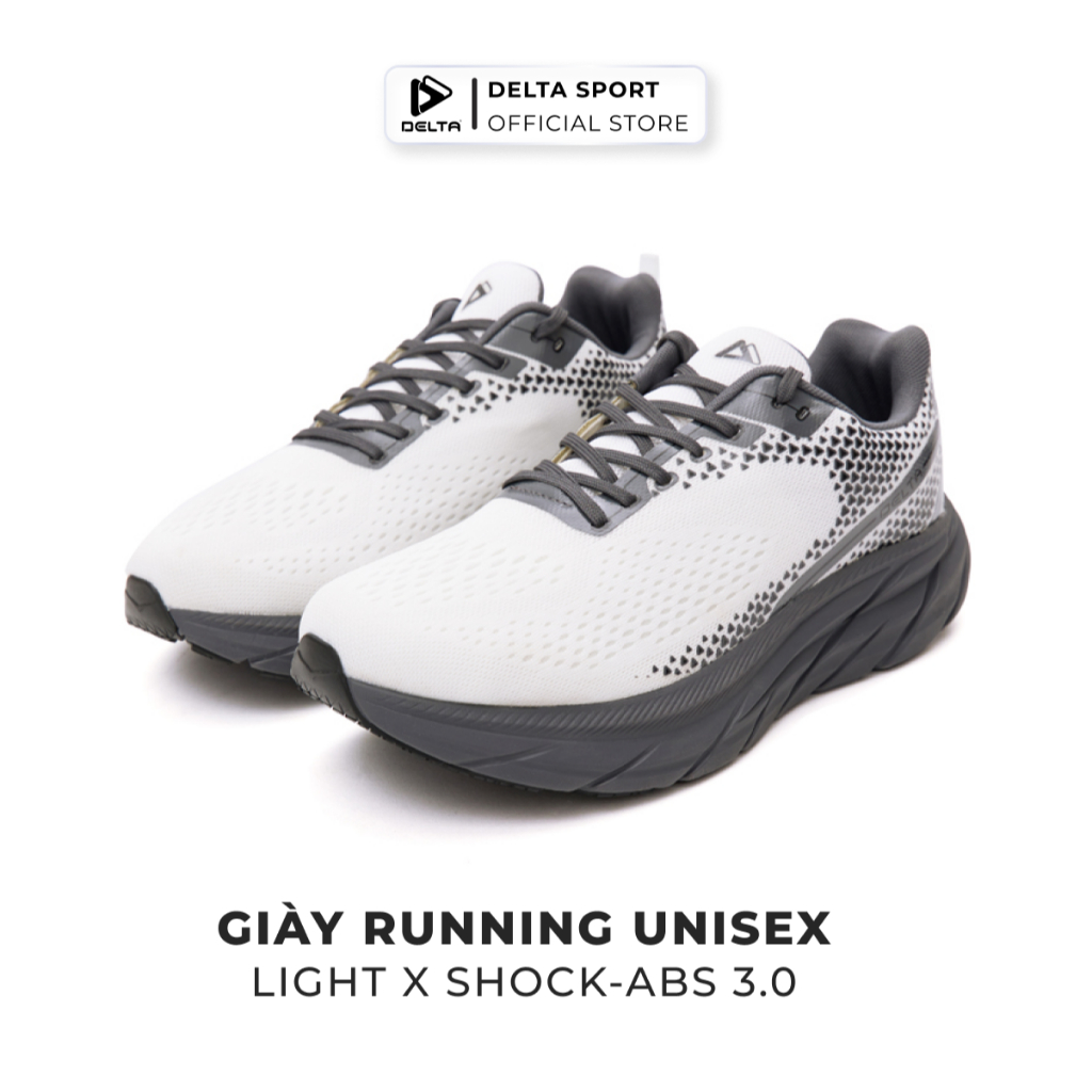 Ảnh DELTA Giày Chạy Bộ Running Light X Shock-Abs 3.0 Tối Ưu Cho chạy Địa Hình Và Tập Luyện Nhẹ RN003U1 1