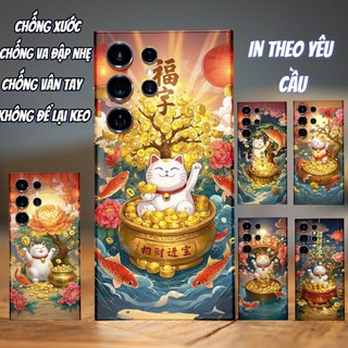 Miếng dán skin mặt lưng cho điện thoại S24 Ultra S23 Ultra S22 Ultra Fold 3 Fold 5 Flip 5 Flip3 Fold 4 S21 Ultra