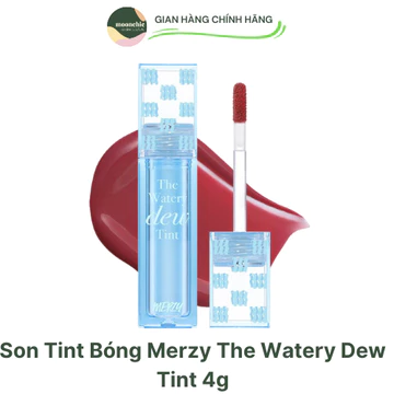 [Ver 4] Son Tint Bóng, Ẩm Mịn Merzy The Watery Dew Tint 4g