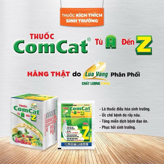 ComCat 150wp A-Z (gói 7.55g). Kích thích sinh trưởng, kích rễ, giải độc, tăng sức đề kháng cây con