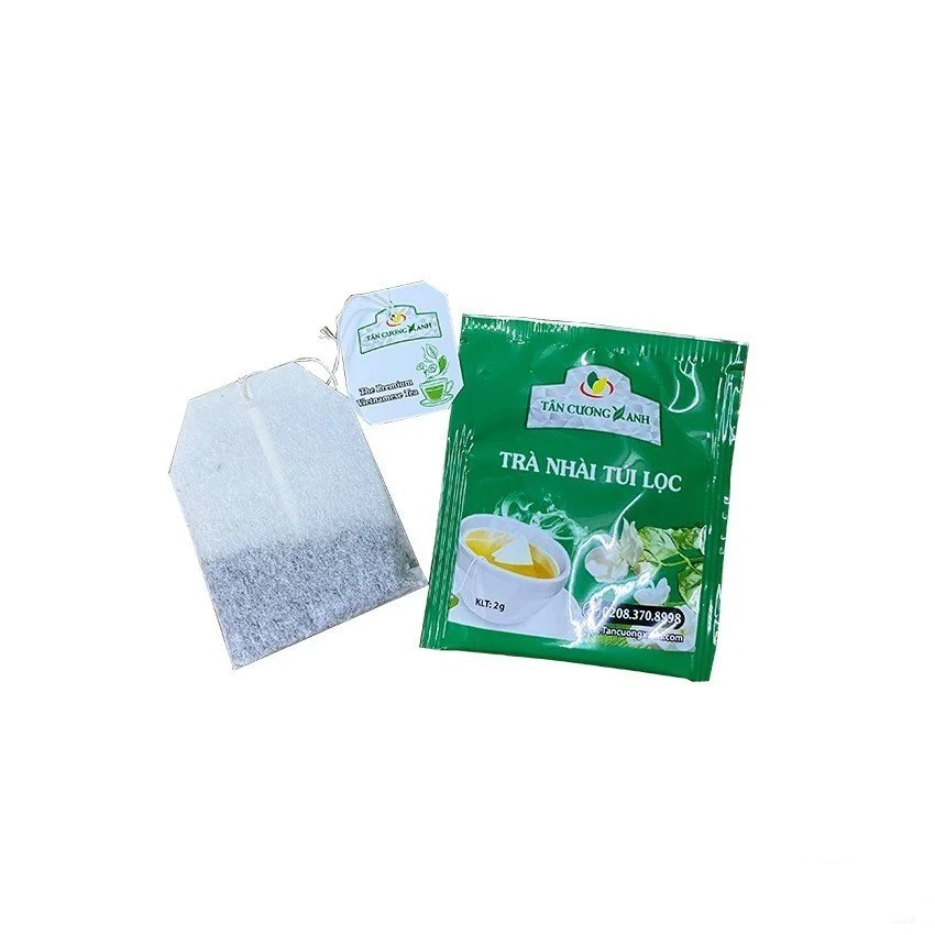 Chính hãng Trà Nhài Túi Lọc 100 gói TÂN CƯƠNG XANH
