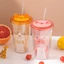 Ly nhựa 2 lớp Animal LocknLock Double Wall Cold Cup 520ml HAP511 - HAP512