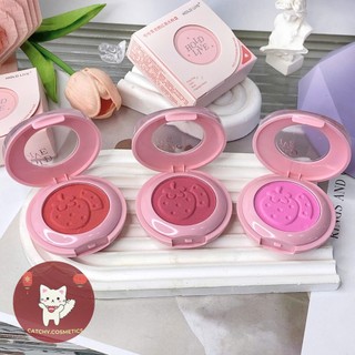 [HOLD LIVE] Phấn Má Hồng HOLD LIVE 2 Tầng Kèm Highlight, Trái Dâu, Matte Blush (HL744)