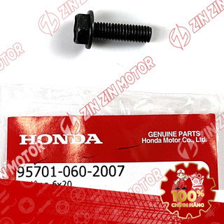 BU LÔNG LỤC GIÁC 6X20MM 95701-060-2007 DÙNG CHUNG NHIỀU LOẠI XE CHÍNH HÃNG - ZZM